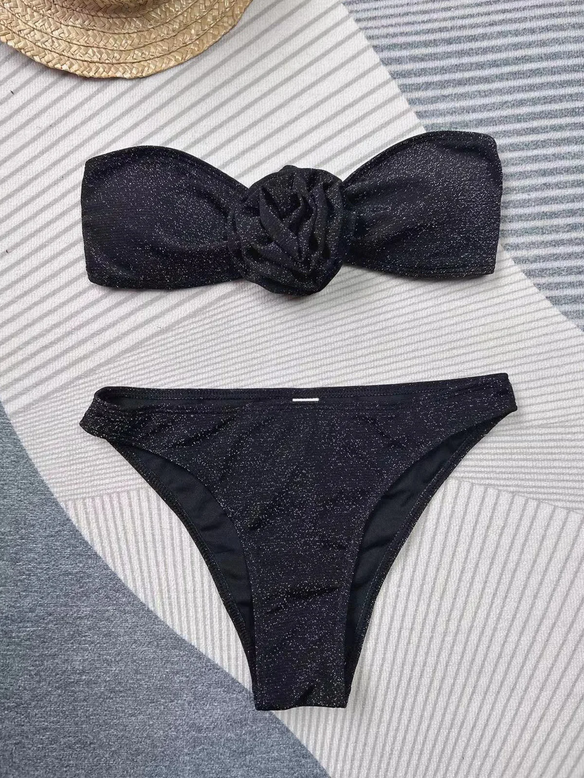 3 pièces Bikini Sexy femmes maillots de bain maillot de bain pour femme ensembles de Bikini à fleurs couvertures maillots de bain tenues maillots de bain robe Maxi