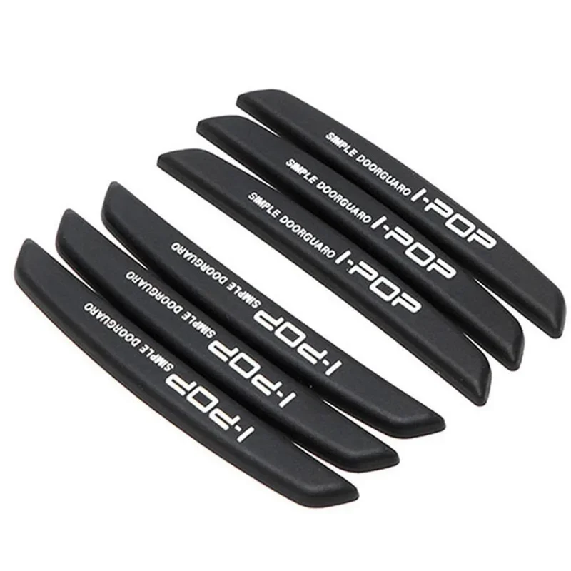 Protectores de protección de borde de puerta de coche, tira de protección de moldura embellecedora, Protector contra arañazos, barra de choque de puerta de coche para Audi BMW, 6 uds.