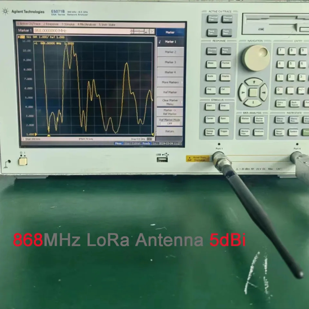 LoRa Antenna 868MHz / 915MHz 5DBi SMA Male with IPEX Extenstion Cable Omni-directional for Meshtastic LoRa 32 V3 LoRaWAN 4pcs