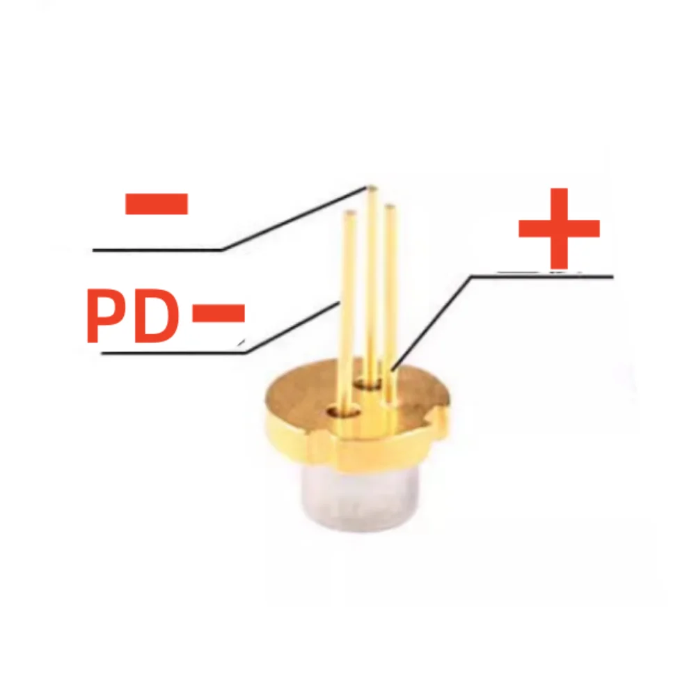 ADL65052TL 650nm 5mw laser tube with glass window high-quality red light N-type with PD suitable for Arima