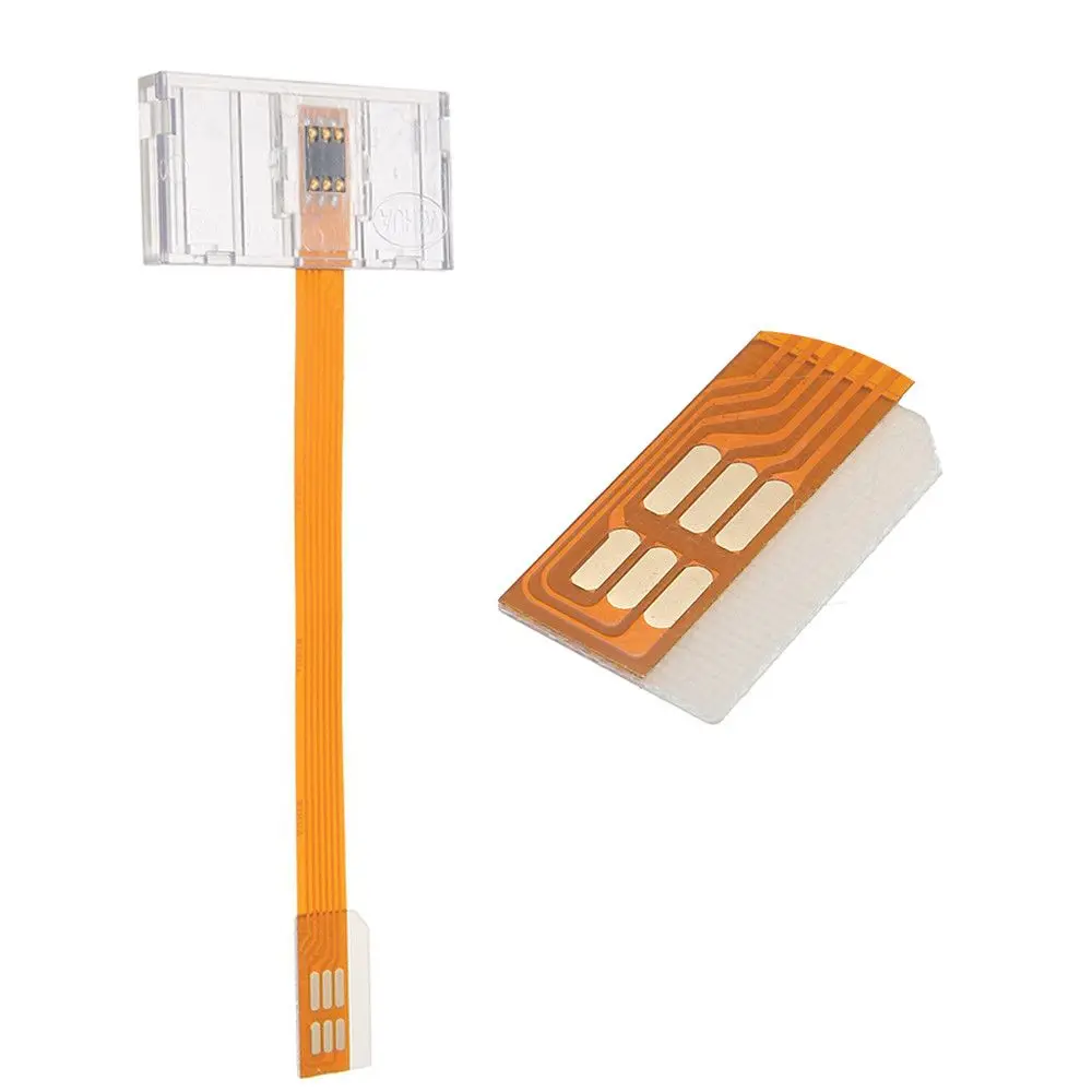 Transparent Durable Universal SIM Card Open Device Big To Small Converter SIM Card Adapter