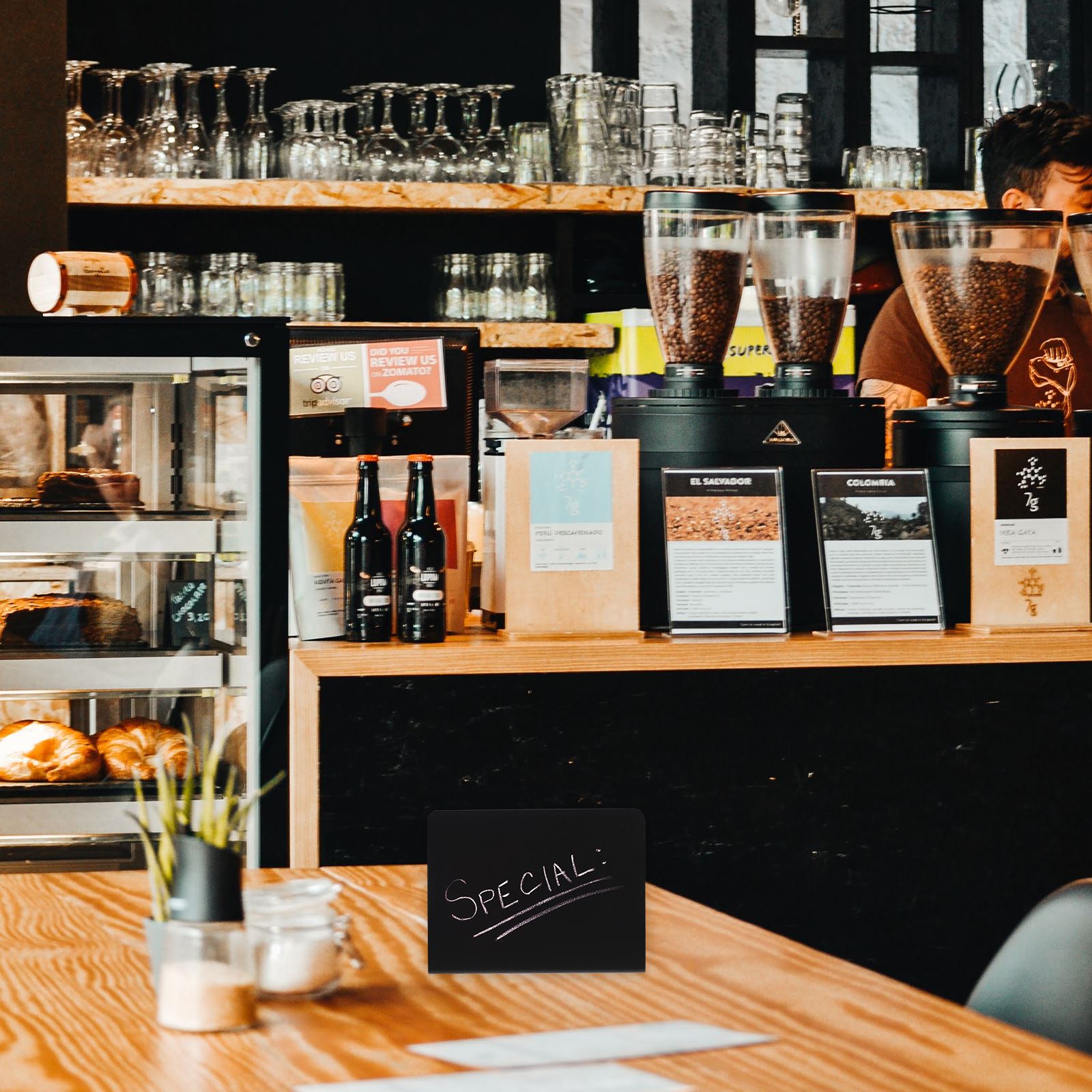 10 個ケーキ値札チョークボード消去可能な黒板ミニ看板食品スレートスタンディングカード磁気コーヒーショップ黒板