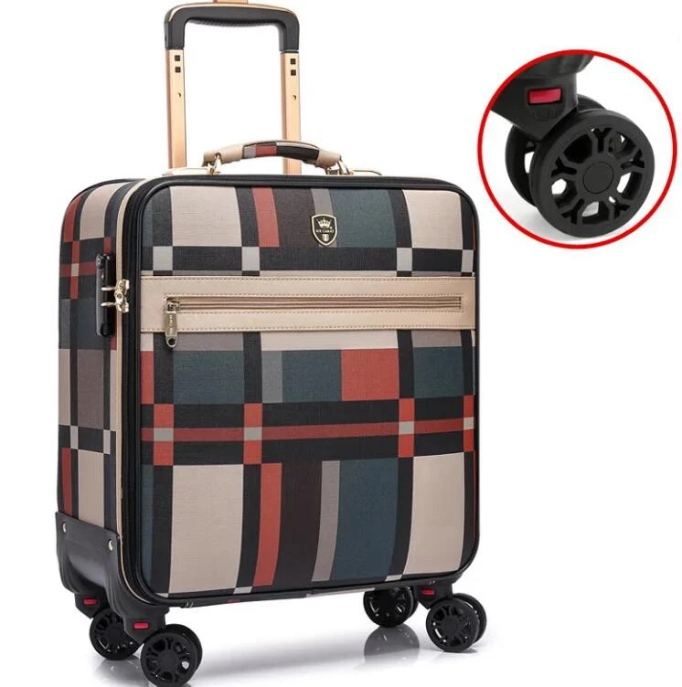 Rollgepäck für Reisen, Koffer, 24-Zoll-Spinner-Koffer, Herren-Business-Reisetasche, rollende Gepäcktasche, Trolley-Taschen, Räder
