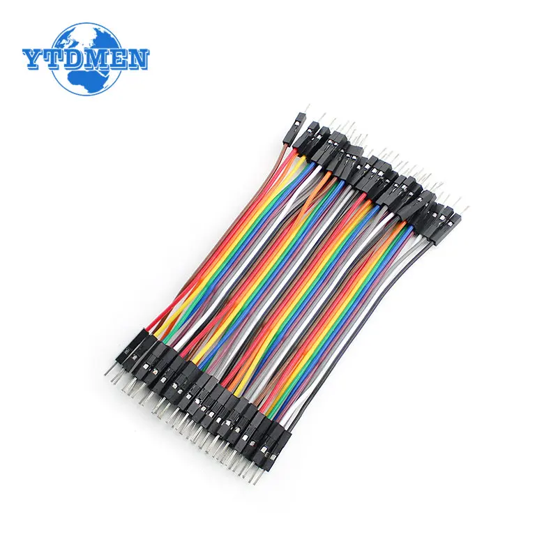 10CM 20-120 Chiếc Bật Lửa Dupont Cáp Đực + Nam Đến Nữ Và Nữ Để Nữ Dây Nhảy dây Dupont Dòng Cho Arduino Bộ