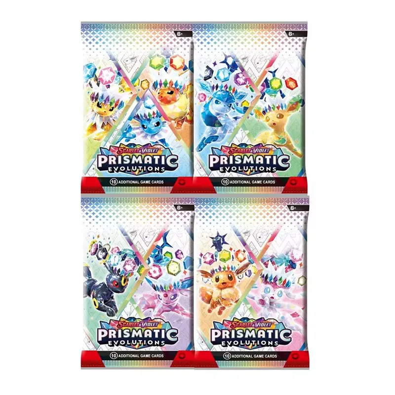360 Pcs 포켓몬 카드 프리즘 진화 흑요석 불꽃 PALDEAN FATES Surging Sparks 영어 부스터 배틀 트랜잭션 카드