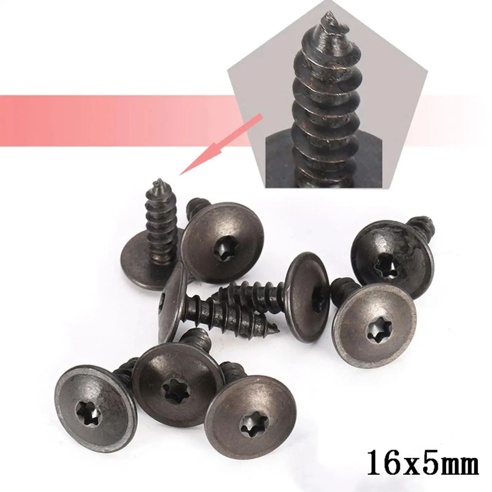 Tornillos autorroscantes para coche, Clips de sujeción de 10 piezas para AUDI A1, A3, A4, LA5, A6, LA8, Q3, Q5, Q7, protector contra salpicaduras de motor