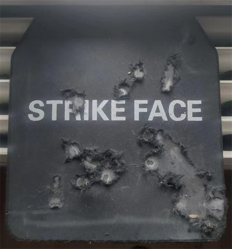 Taktische kugelsichere Stahlplatte für Sicherheitsweste, ballistische Körperpanzerung, stichsichere Verbundplatten, Platine NIJ IIIA, eigenständig