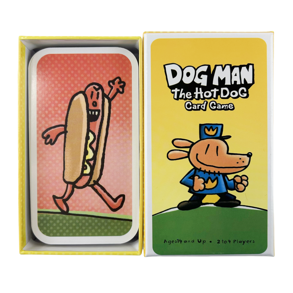 เกมไพ่ Dog Man สําหรับครอบครัวและเพื่อน สํารับกระดานเกมการ์ด Hot Dog