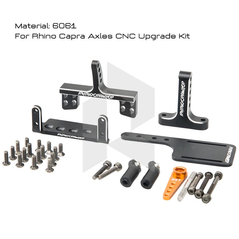 Roda gigi poros gandar Portal Overdrive keras RhinoRC baru 2024 untuk as roda Offset Capra Axles CNC Kit Upgrade penuh