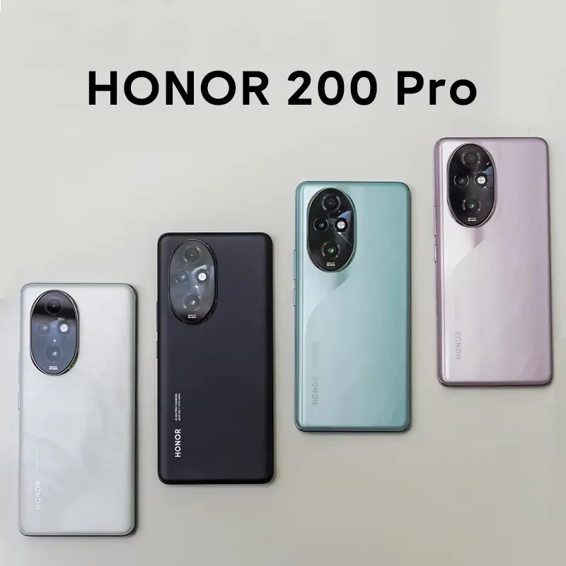 2024 versión Global HONOR 200 Pro Snapdragon 8s Gen 3 5G Smartphone 6,78 ''120Hz pantalla AMOLED compatible con HONOR 100W SuperCharge