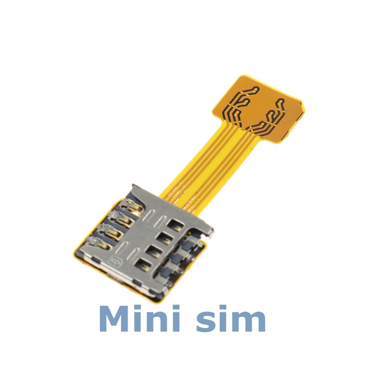 Adaptador de tarjeta SIM Dual doble para teléfono, adaptador Micro SD para Android extensor 2, adaptador Nano Micro SIM para Xiaomi Redmi y Samsung
