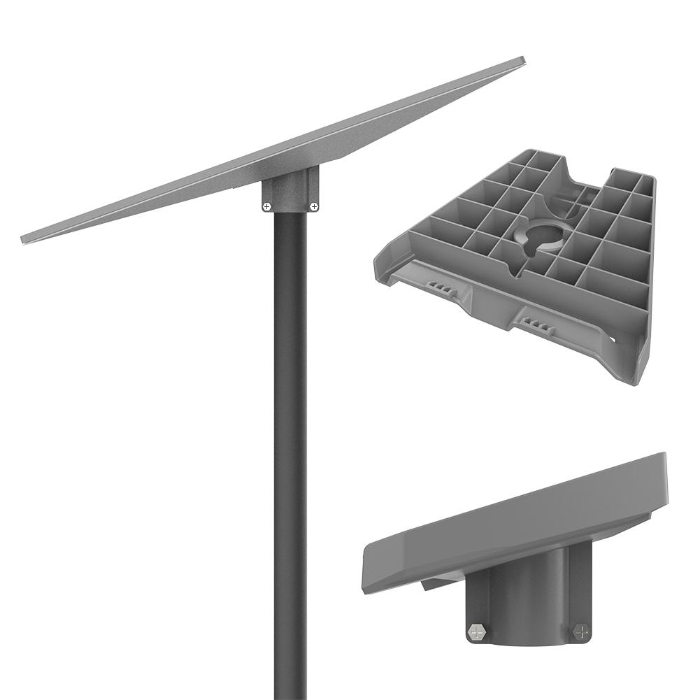 Adaptador de tubo para Starlink Gen 3, tubo redondo ABS, soporte de montaje en poste para placa Starlink V3, accesorios de soporte de montaje en techo