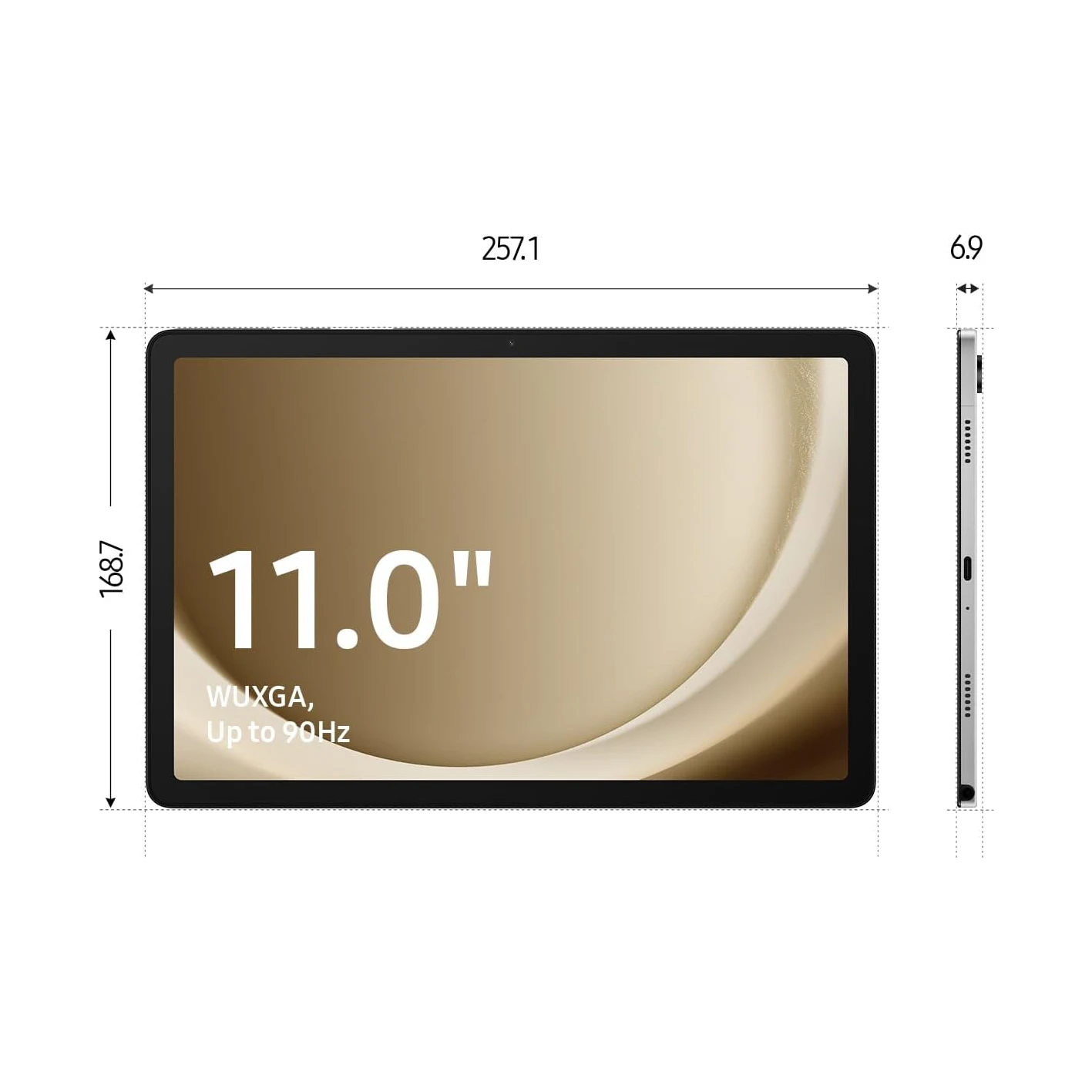 Samsung Galaxy Tab A9+ 5G LTE SM-X216 64 Go 128 Go 11'' Tablette Wi-Fi