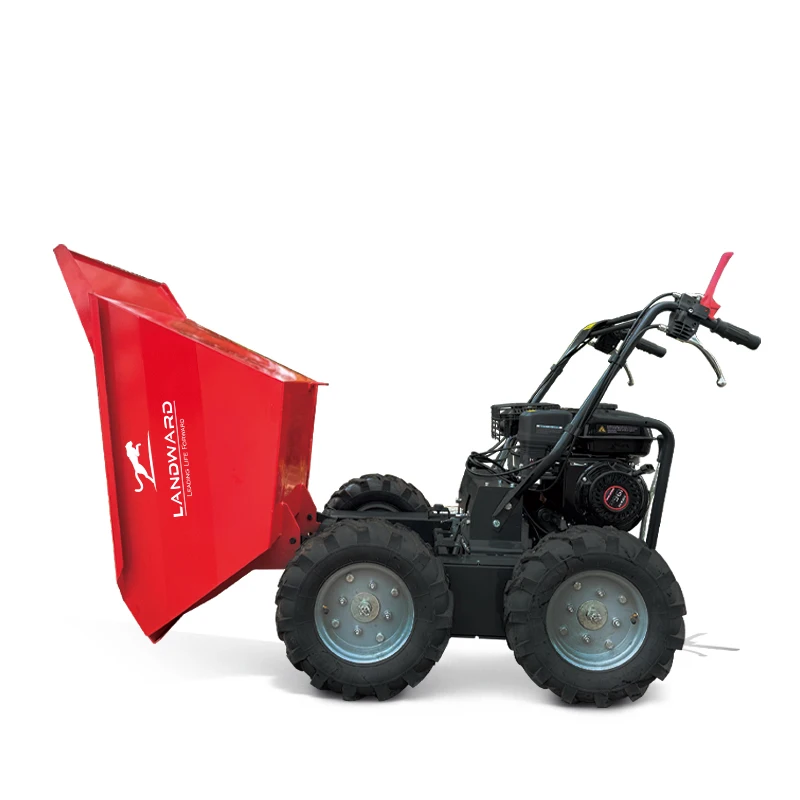 wheelbarrow construction building machinery quick rear dumping hydraulic tipping mini site dumper Customized