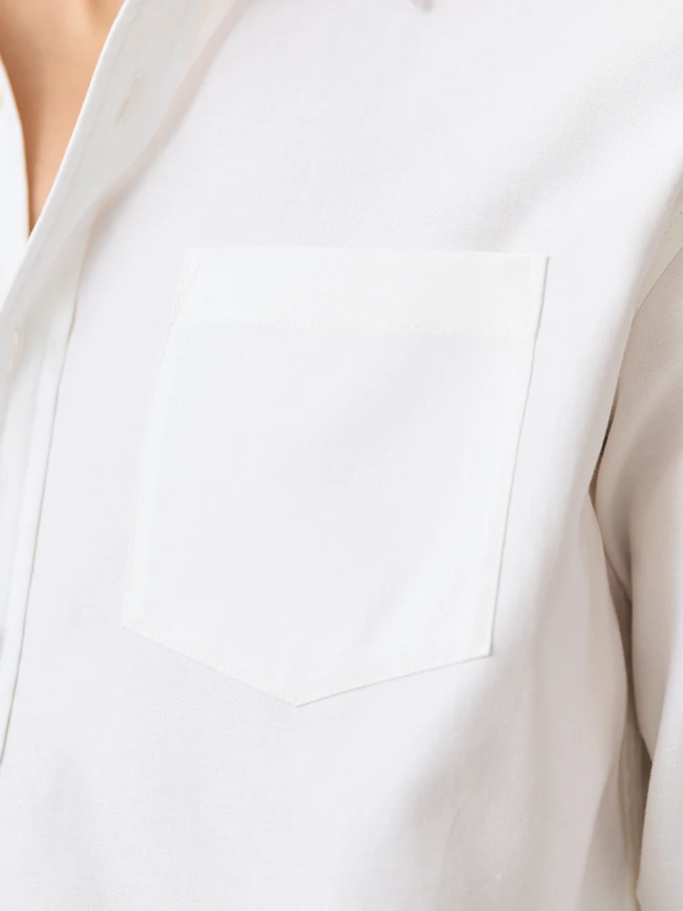SIMWOOD 2025 verano otoño nuevo 170gsm fresco transpirable lino mezcla de algodón camisas de tela hombres Tops cómodos