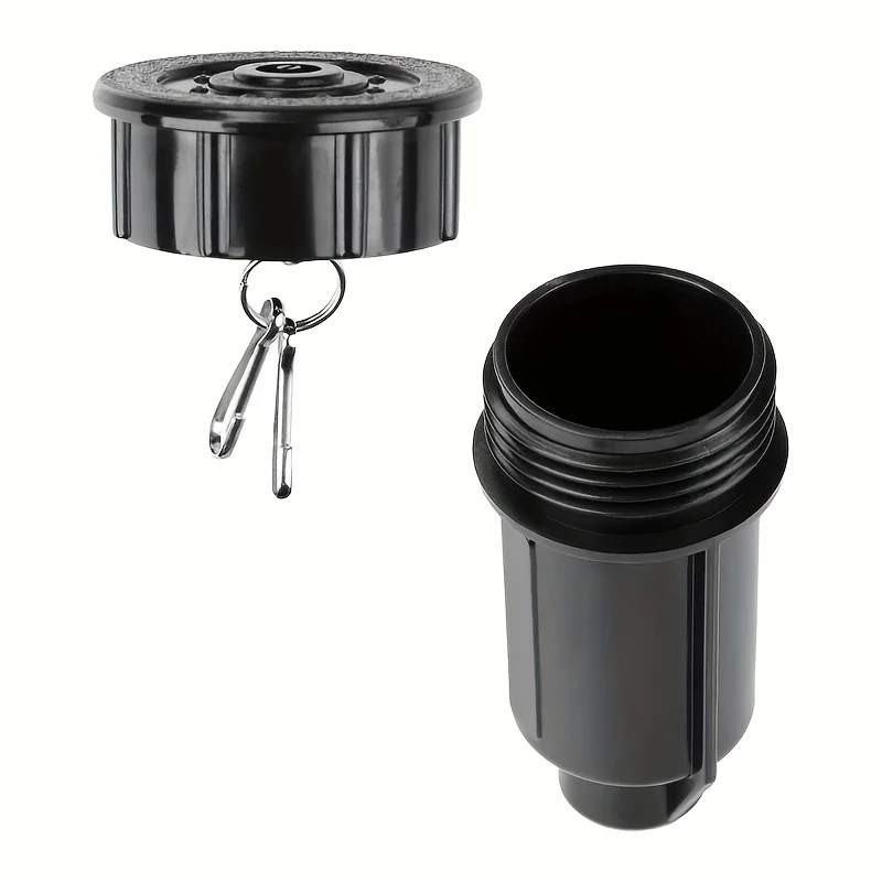Cualquier llave oculta, segura para su dinero secreto, duradera y resistente a impactos, aspersor de jardín camuflaje para interiores y exteriores