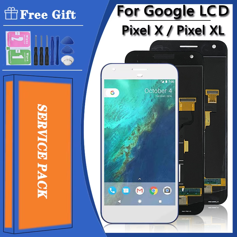 スーパーAMOLEDLCDタッチスクリーン,クイックインストール,perius s1用デジタイザーマウント,nexus m1,Google,xl,Pixelxl