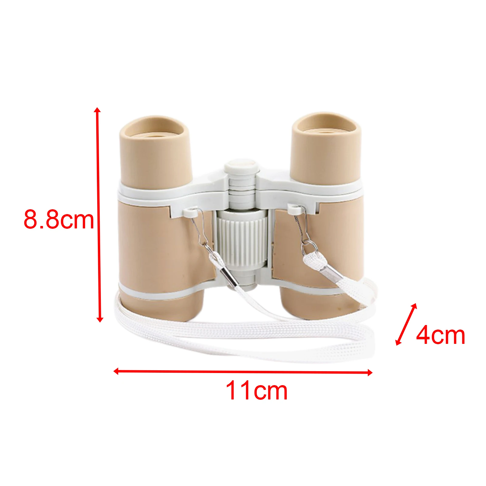 Lupa Binocular de gran aumento HD de jungla, juguete de aumento portátil, telescopio a prueba de golpes, regalo de cumpleaños y senderismo, novedad de 2024