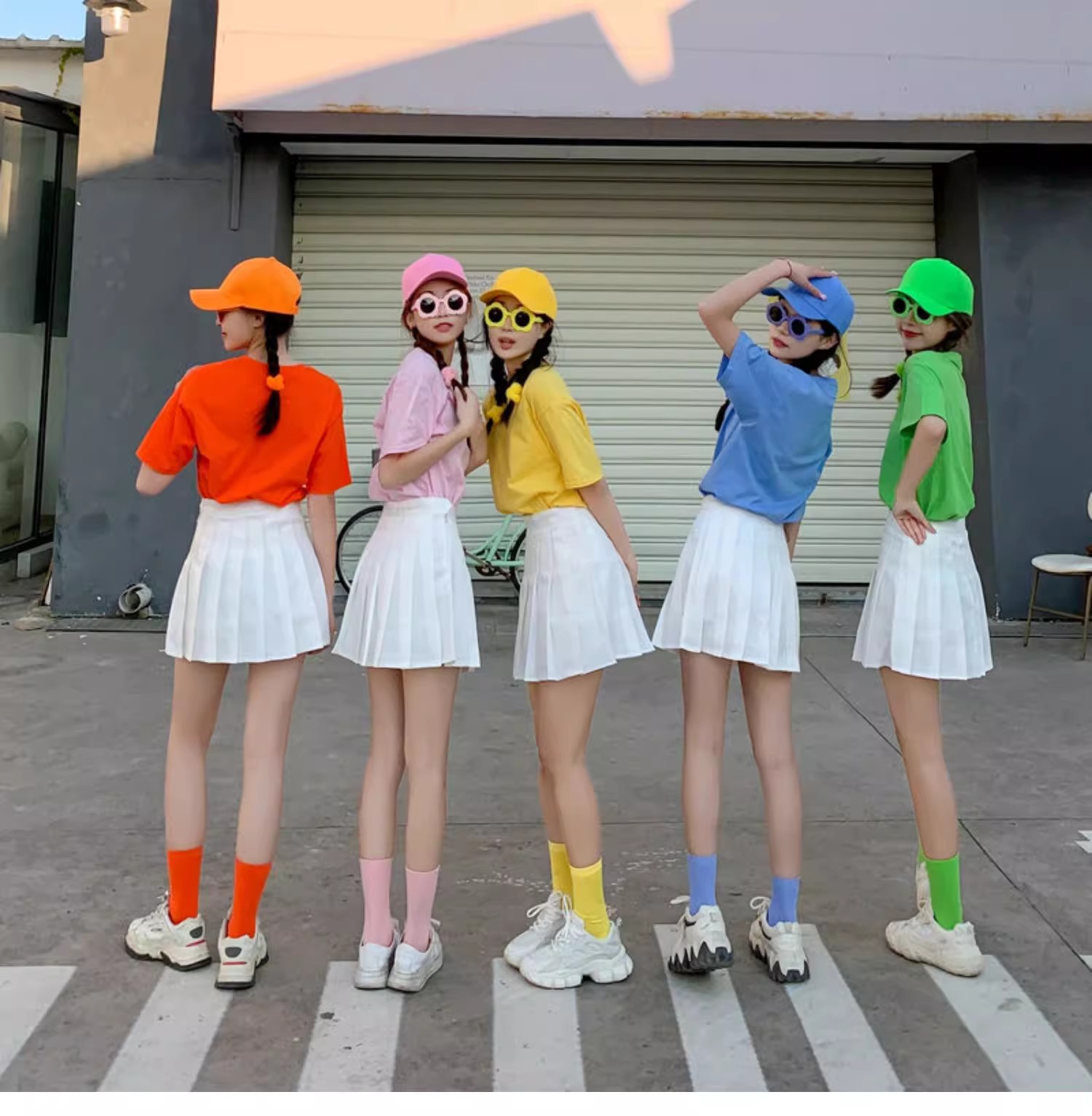 Gorra de béisbol de baile, gorras Snapback informales ajustables para mujeres y hombres, gorra de Hip Hop Unisex, gorra colorida para papá callejero, gorra deportiva Kpop Diy