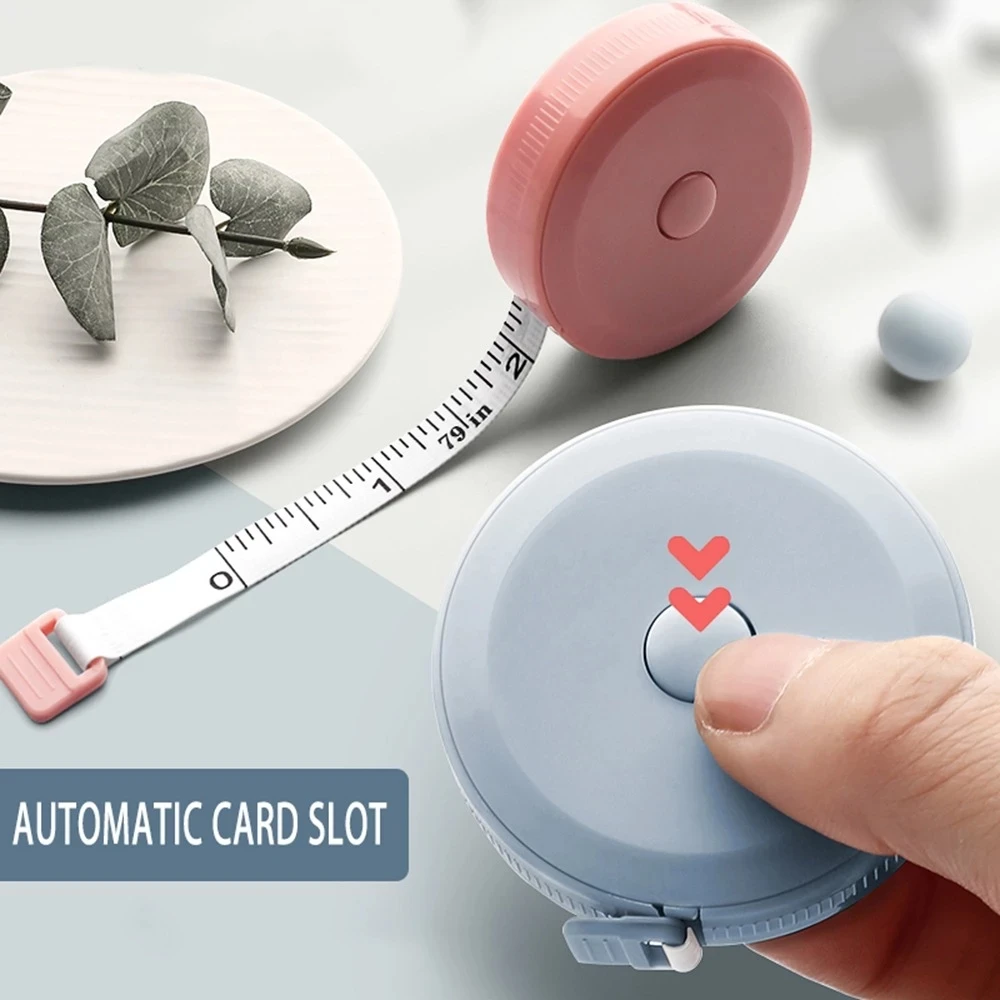 1.5M Soft Tape Measure Double Scale Body Sewing Flexible Measurement Ruler For Body Measuring Tools Tailor Craft 60/79Inch