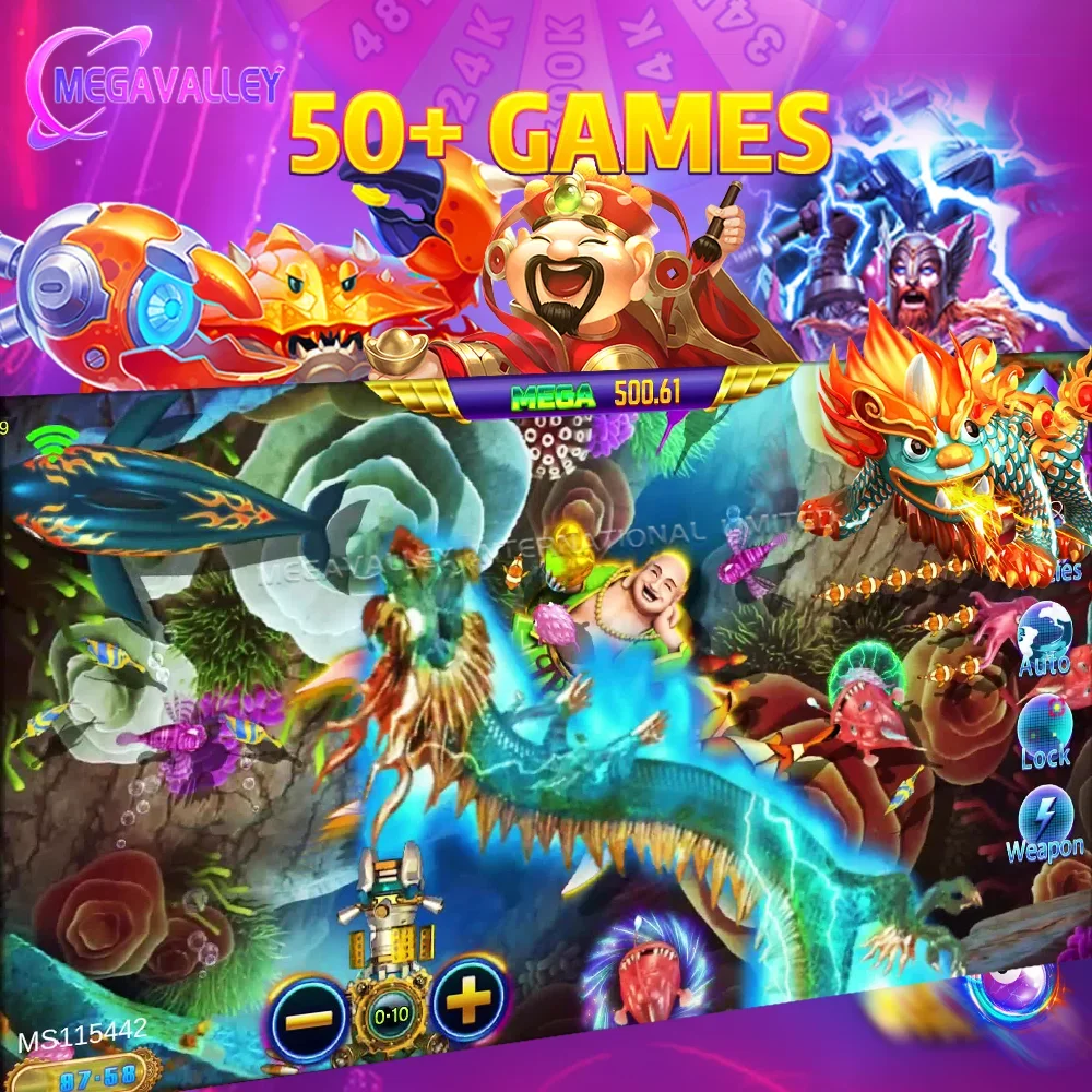 Sub-Distributor Perangkat Lunak MEGASPIN Unduh Ponsel Aplikasi Ikan Online Game Memancing Online