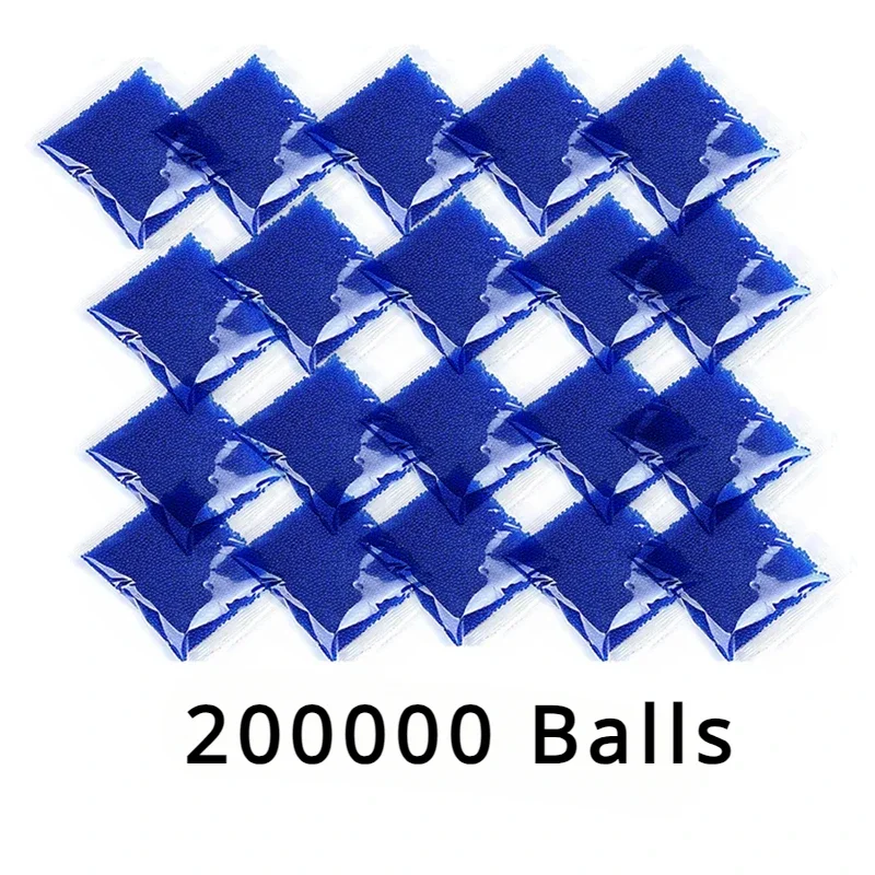 120000 Stück 7–8 mm Wasserperlen, Gelkugel, elektrische Pistole, Polymerkristall, Boden, Hydrogel, Gel, Polymer, wachsende Wasserbälle