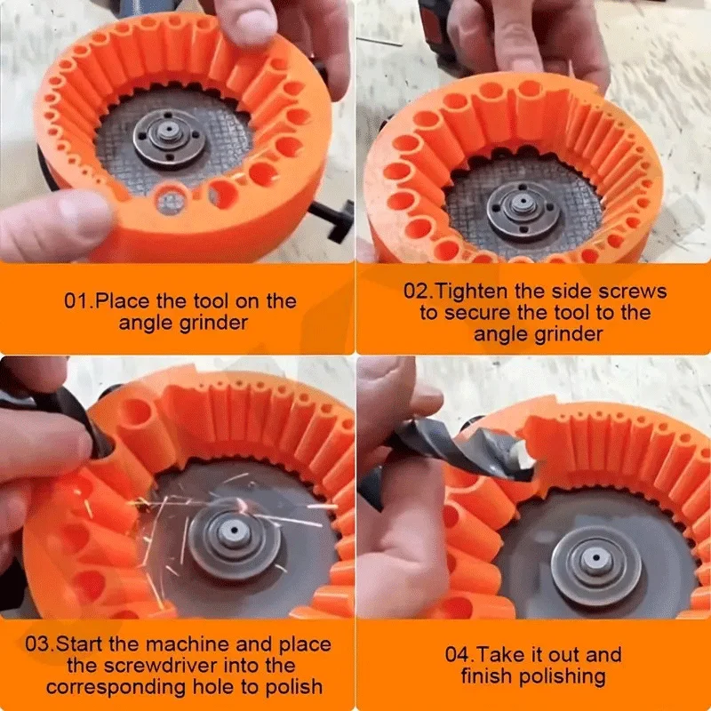 1/2/3PCS Multipurpose Drill Bit Grinding Sharpener Polishing Grinding Tool 118 Degree Angle Grinder Handheld Drill Sharpener