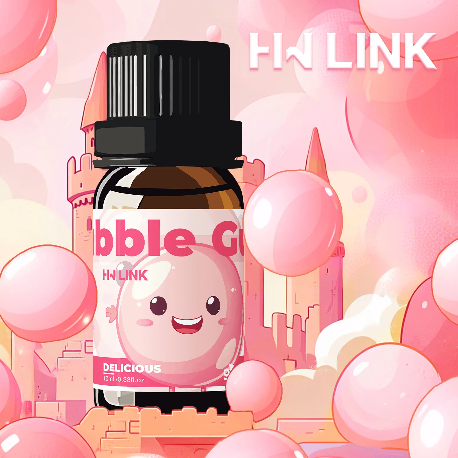 10ml Bubble Gum Essential Oils Perfumes Skin Care Body Oil Candle Making, Aromatherapy, Humidifiers Gifts Car Air Freshener