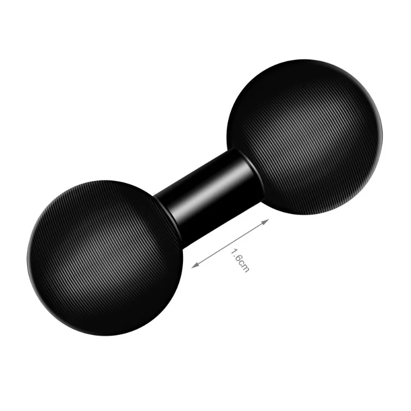 17mm/20mm/25mm Ball Head Adapter Extended Double Ball Connecting Bracket for Gopro Insta360 Osmo Camera Holder Phone Stand GPS