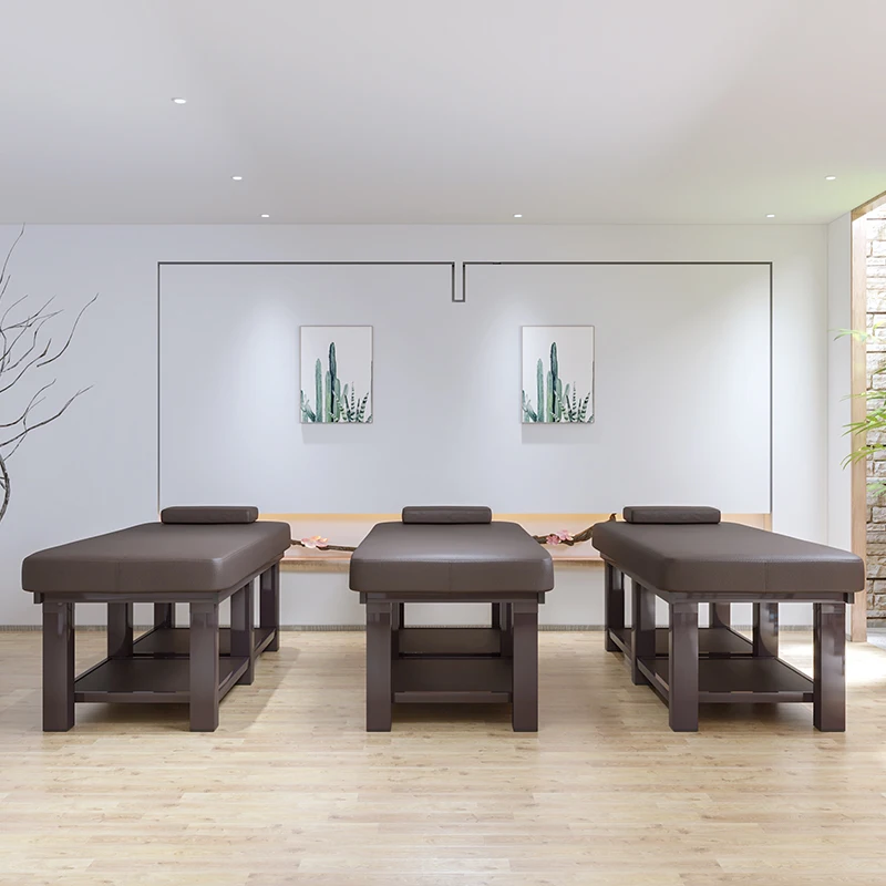 Artificial Leather Massage Table Fancy Salon Bed Beauty Bed Aesthetic Stretchers Massage Table Camillas Para Lashista Bett