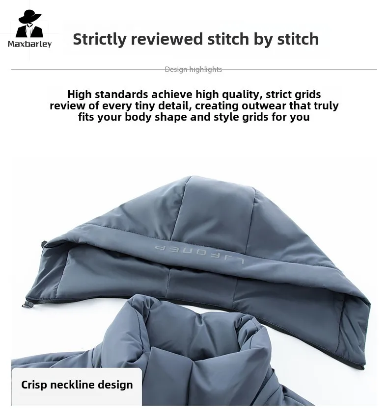 2024 Winter Verdickte Gans Unten Jacke Herrenmode Luxus Leichte Abnehmbare Hut Warme Mantel Marke männer Kurze Puffer jacke