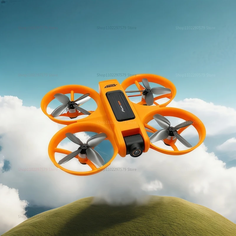 S156 Mini Drone 8K HD Câmeras Duplas 360 °   Acrobacias 5G WiFi Motores Brushless Quadcopter com Evitar Obstáculos para Crianças Adultos Brinquedos
