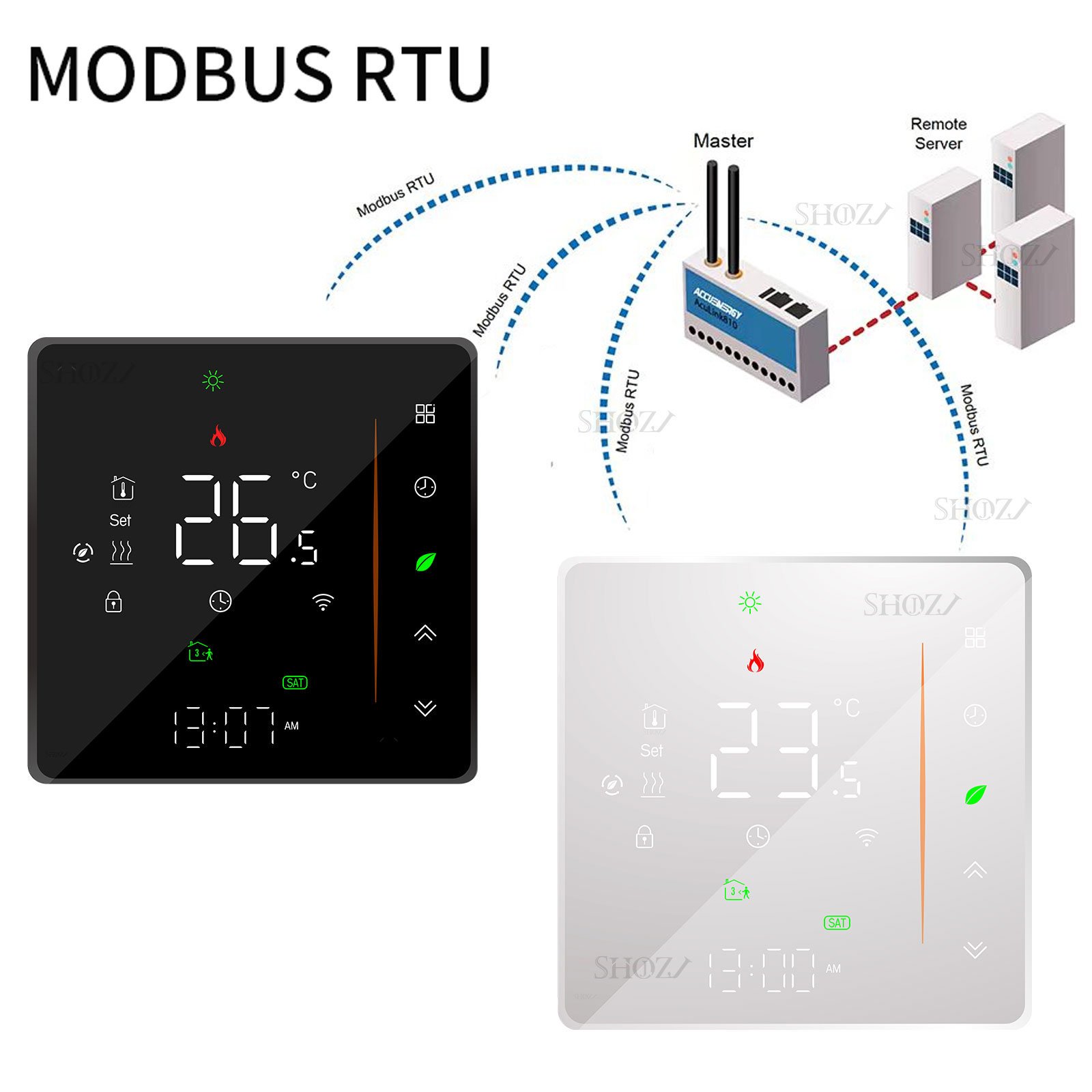 RS485 модули/Wi-Fi термостат для газового котла/электрического пола/отопления воды, домашний регулятор температуры 24 в 95 ~ 240 В