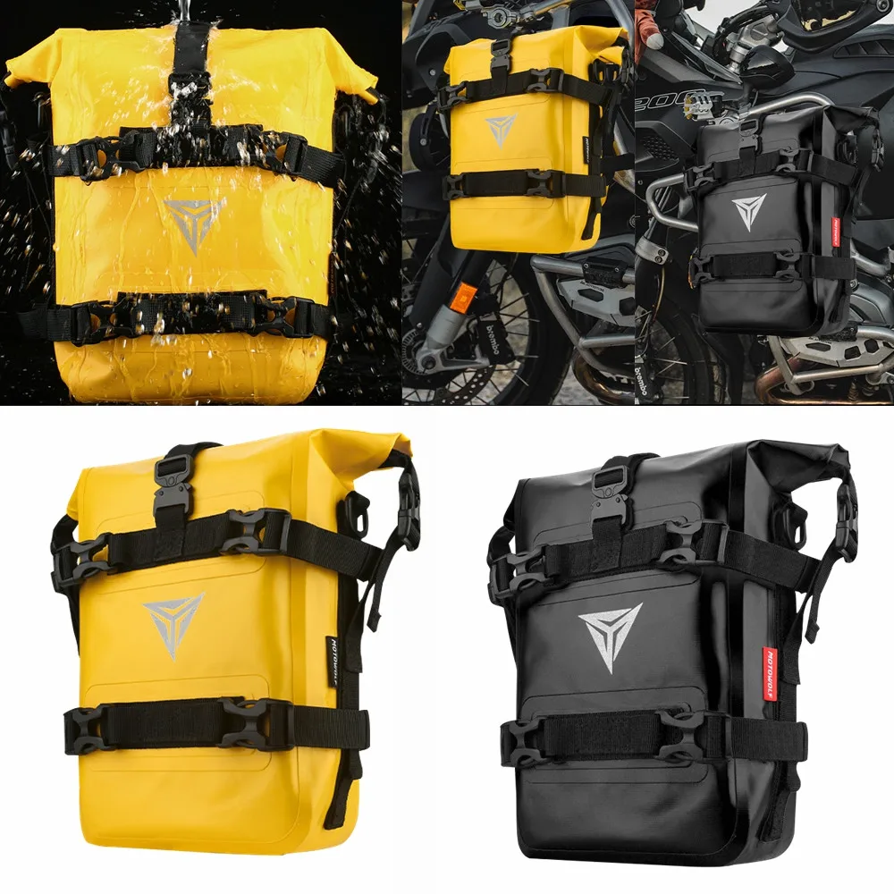 สําหรับ BMW R1250GS R1250 GS ADV R 1250GS ผจญภัย GSA รถจักรยานยนต์ CRASH บาร์กระเป๋ากันน้ํากันชนซ่อมเครื่องมือตําแหน่งกระเป๋า