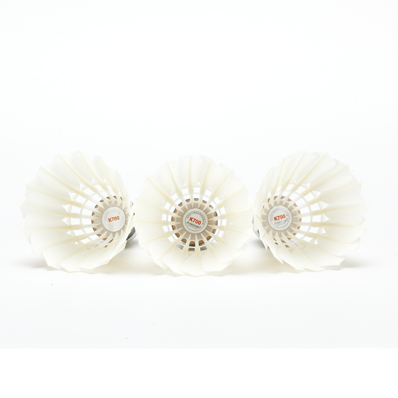 คาวาซากิลูกขนไก่ King Kong Series รถรับส่งแบดมินตัน K200/K500/K700 3IN1 ทนทาน Goose & Duck Feather ลูกแบดมินตัน