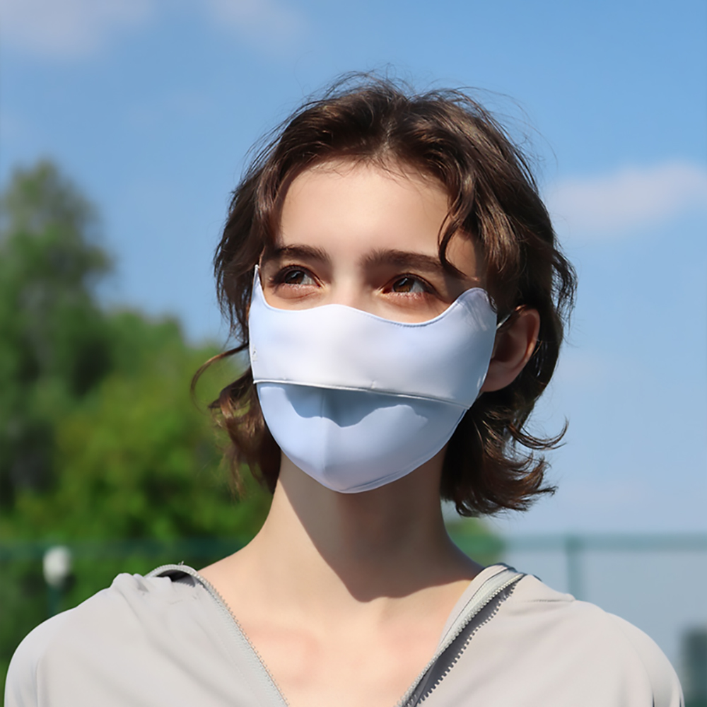Ohsunny-女性用オープンノーズデザインフェイスカバー、日焼け止め、アンチUV、upf2000、目の保護、屋外、夏、新しい、2022