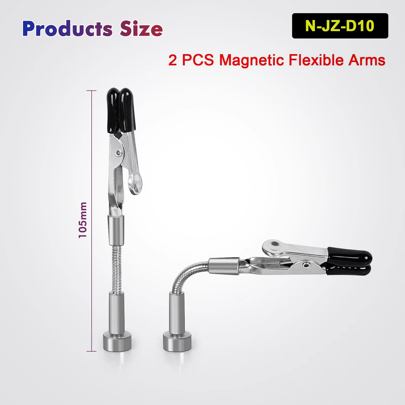 NEWACALOX Magnetic Mini Soldering Flexible Arm PCB Circuit Board Hoder Soldering Tool for Jewelry Making/Electronic Repair