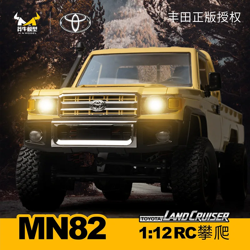 MN82 1:12 échelle complète MN modèle RTR Version voiture RC 2.4G 4WD 280 moteur proportionnel tout-terrain RC voiture télécommandée pour garçons cadeaux