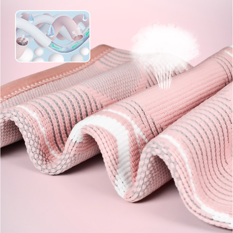 滑り止めニーブレースサポート,関節補正スポーツコンプレッションスリーブ,レッグプロテクター,ウォームアウトドアパッド,1ペア