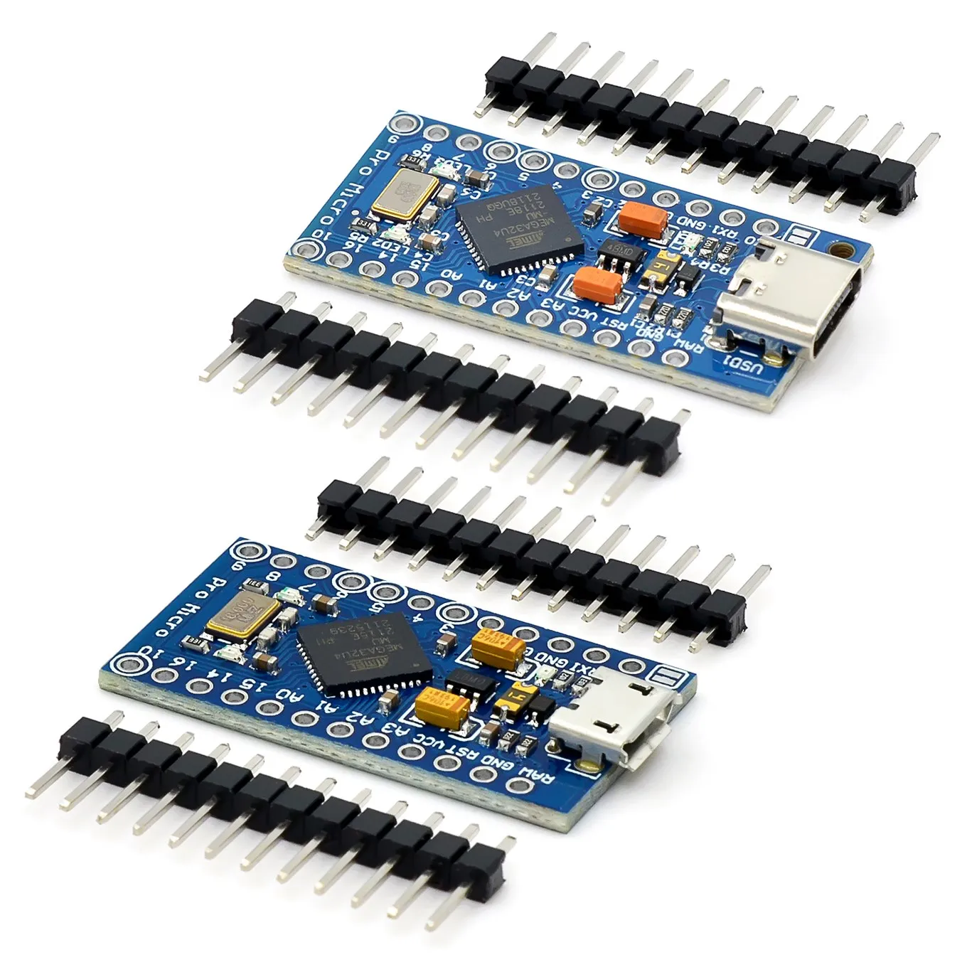 Nuevo módulo Pro Micro para arduino ATmega32U4 con cabezal de 2 filas para Leonardo en stock. la mejor calidad