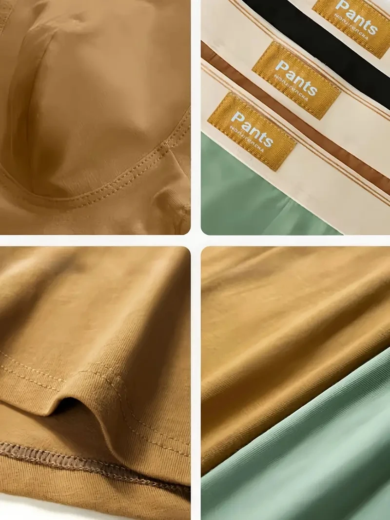 3 uds bragas para hombre BoxerShorts de algodón ropa interior para hombre Boxers para hombre transpirables U convexo calzoncillos masculinos bañadores sexis