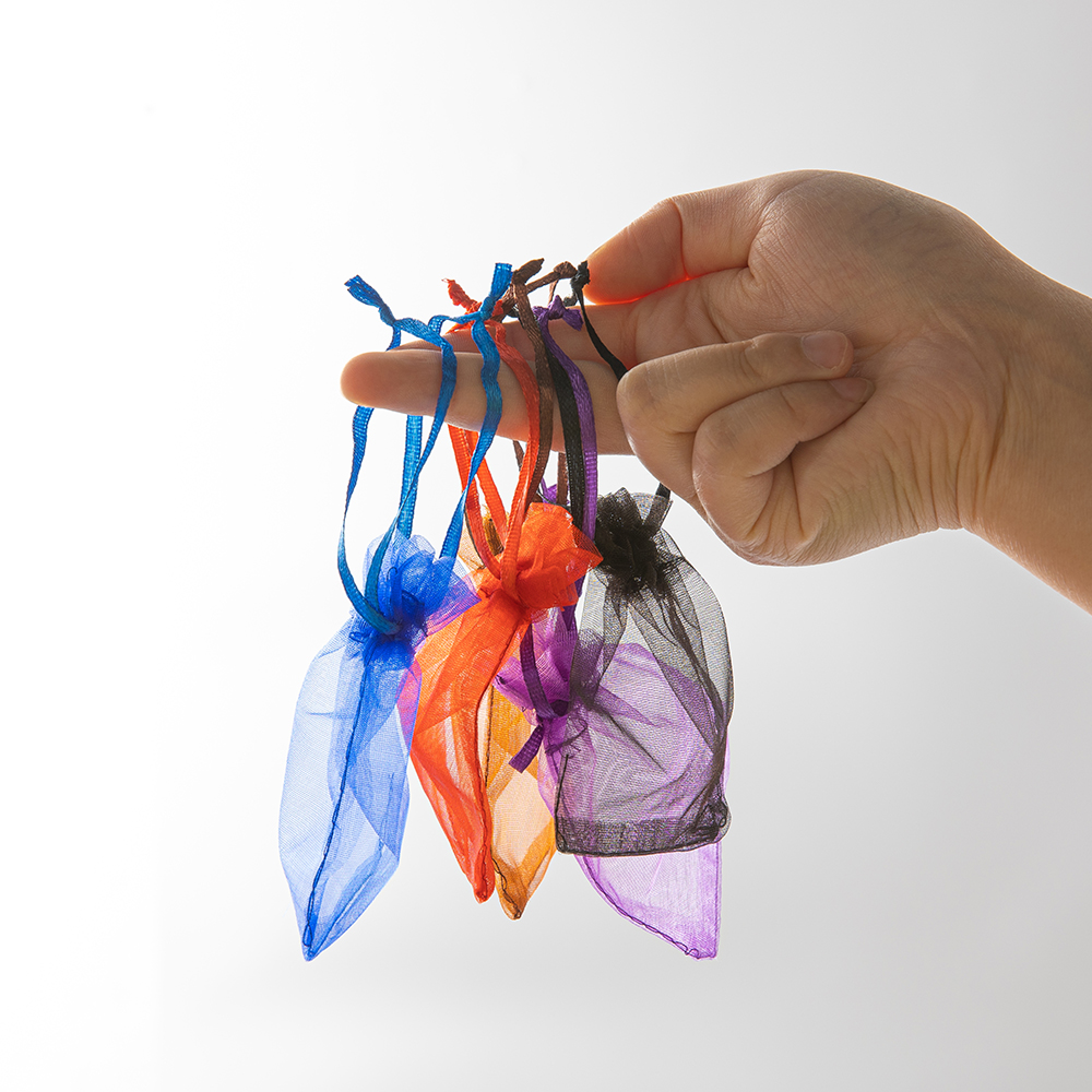 50 шт./партия, мешочки из органзы на шнурке