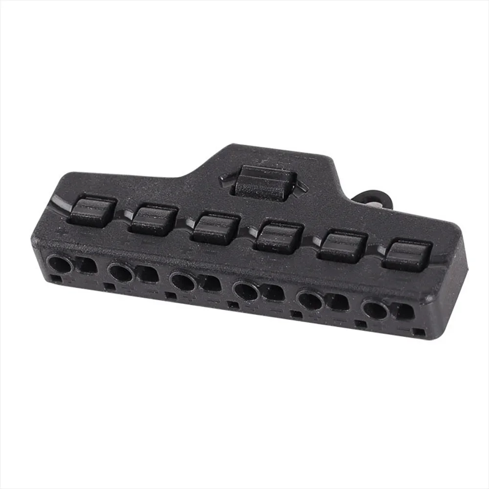 3/6Ports Out Line Splitter Quick Connect Niederspannungsdraht Splitter Verteilerblock für Beleuchtung LED-Streifen-Verbindungsklemme