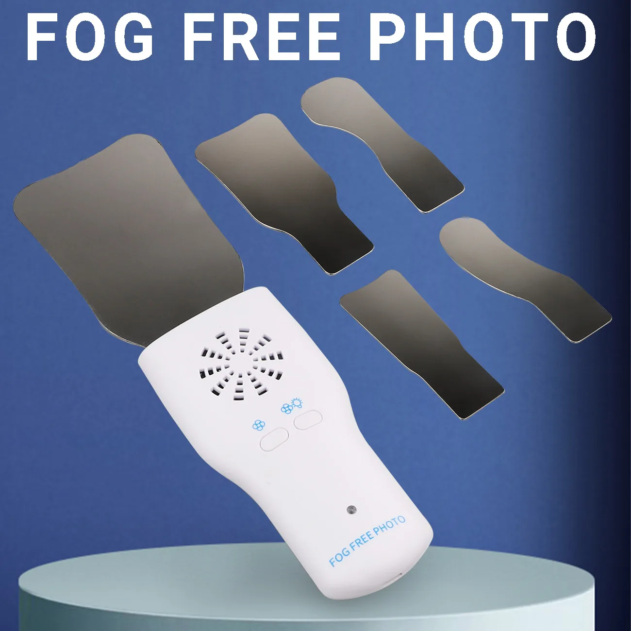 Dental Anti-Fog Spiegel Set Spiegel Mit LED Licht Kieferorthopädische Reflektoren Nebel Kostenlose Intraorale Fotografie Edelstahl Zahnarzt