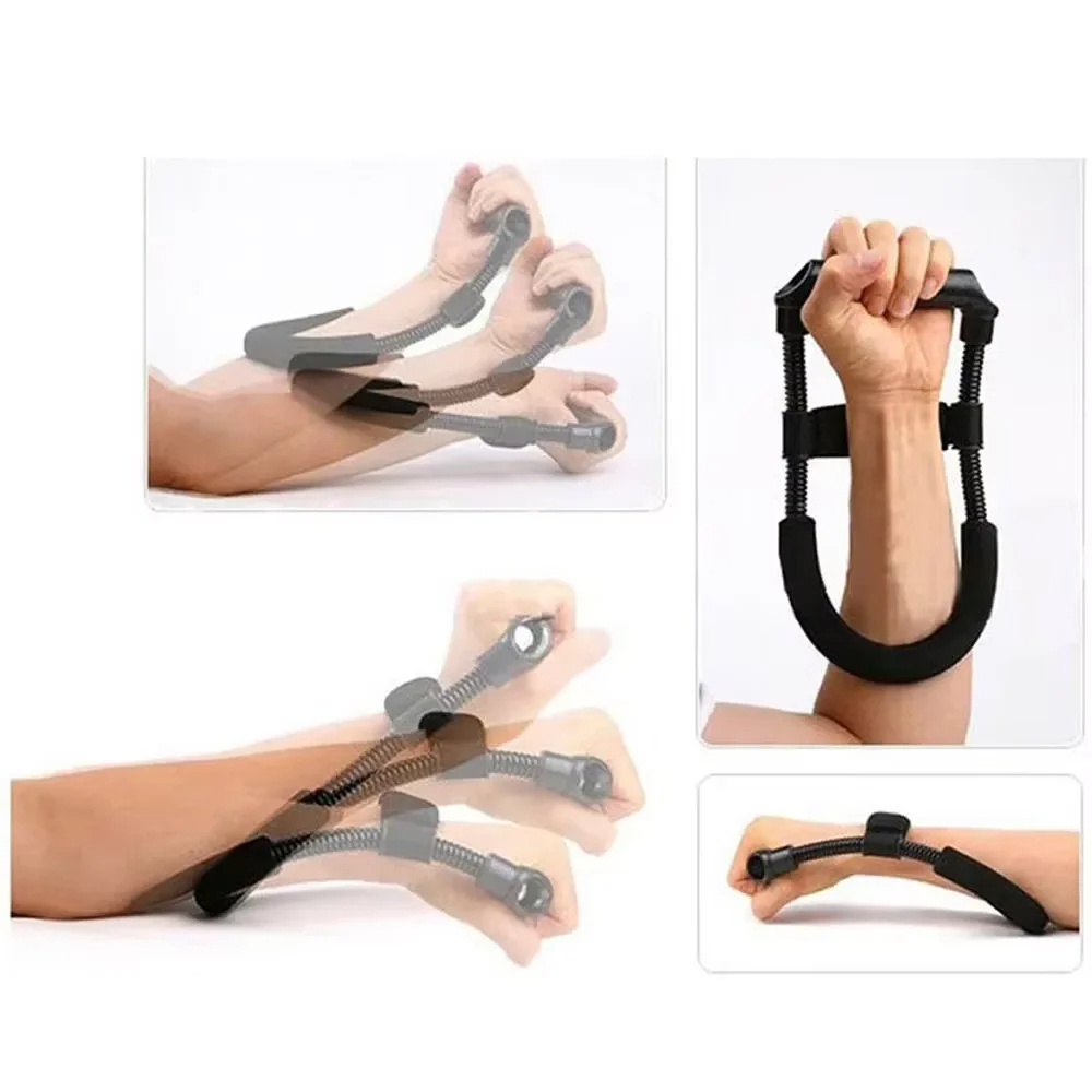 ปรับ Hand Gripper Forearm WRIST Strengthener แบบพกพา GYM ฟิตเนสออกกําลังกาย Grip Strength อุปกรณ์การฝึกอบรม
