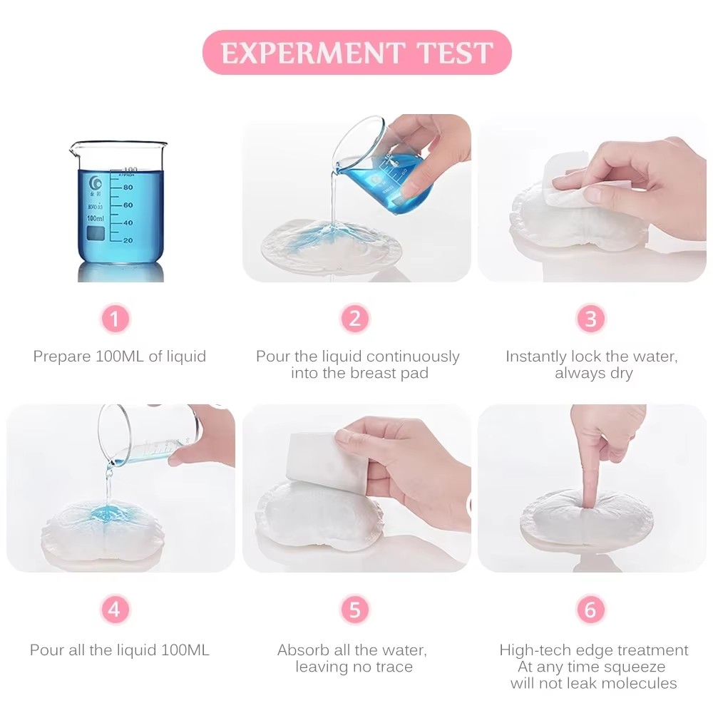 100PCS Anti-überlauf milch pad sommer dünne laktation periode einweg dünne atmungsaktive milch trennung pad milch intime liebe