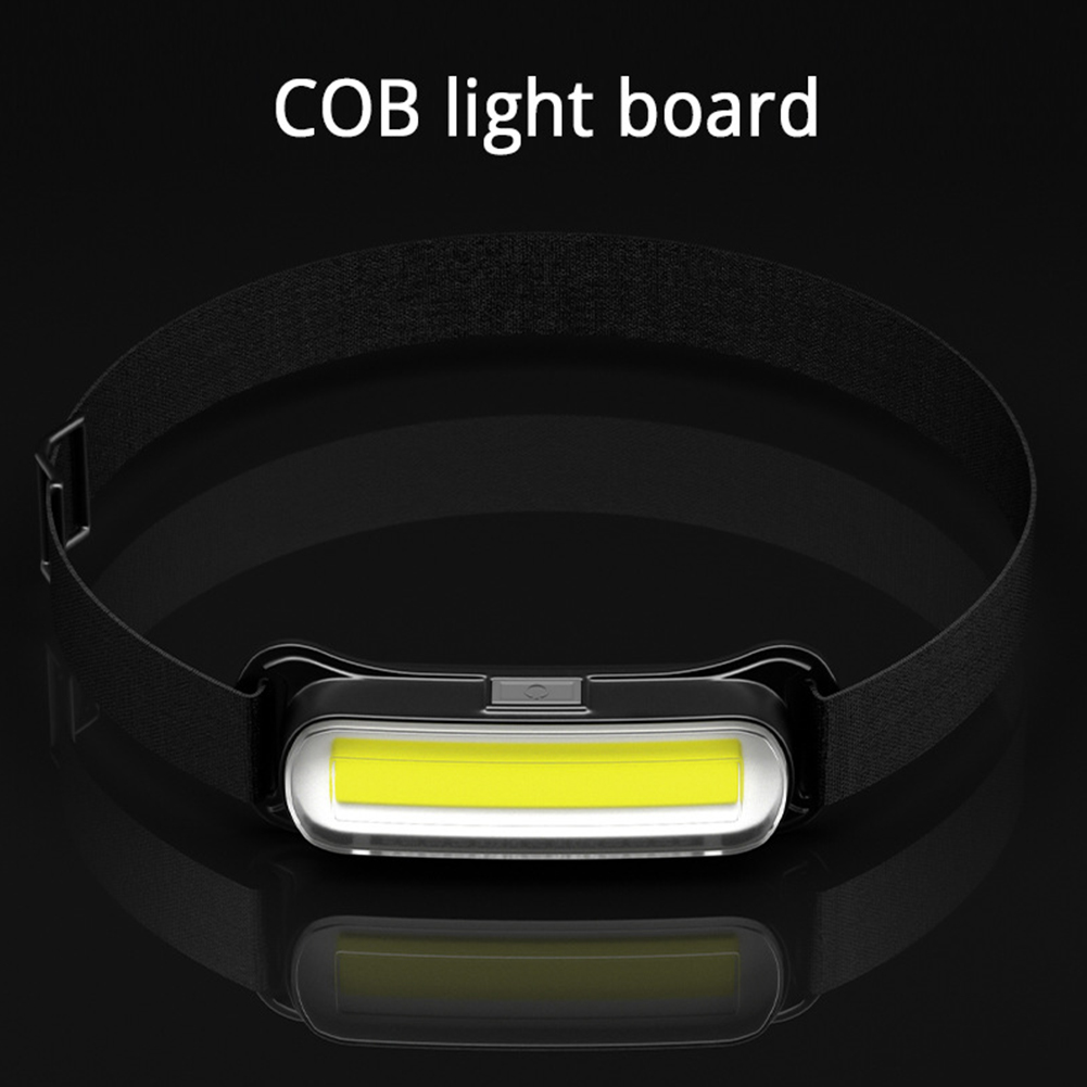 USB Rechargeable LED Headlamp Waterproof Head Lamp Adjustable Headband Head Light for Outdoor Camping Running Cycling Fishing