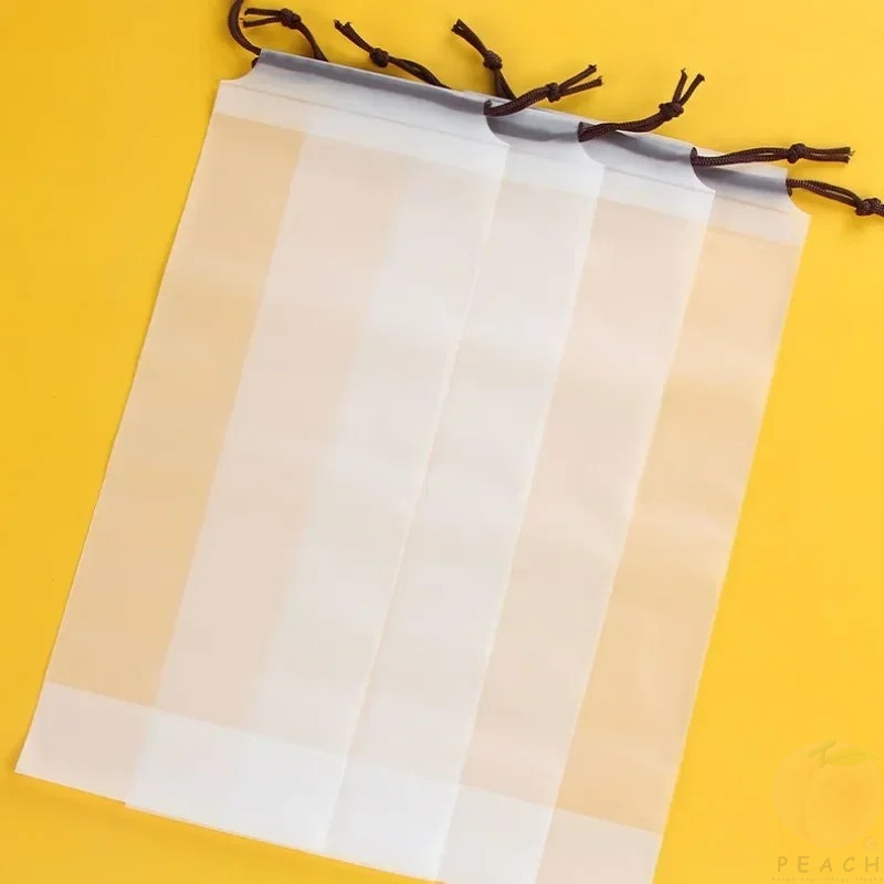 1/3/5 pçs transparente à prova dwaterproof água saco de armazenamento guarda-chuva portátil reutilizável saco de cordão organizador de armazenamento em casa guarda-chuva accessorie