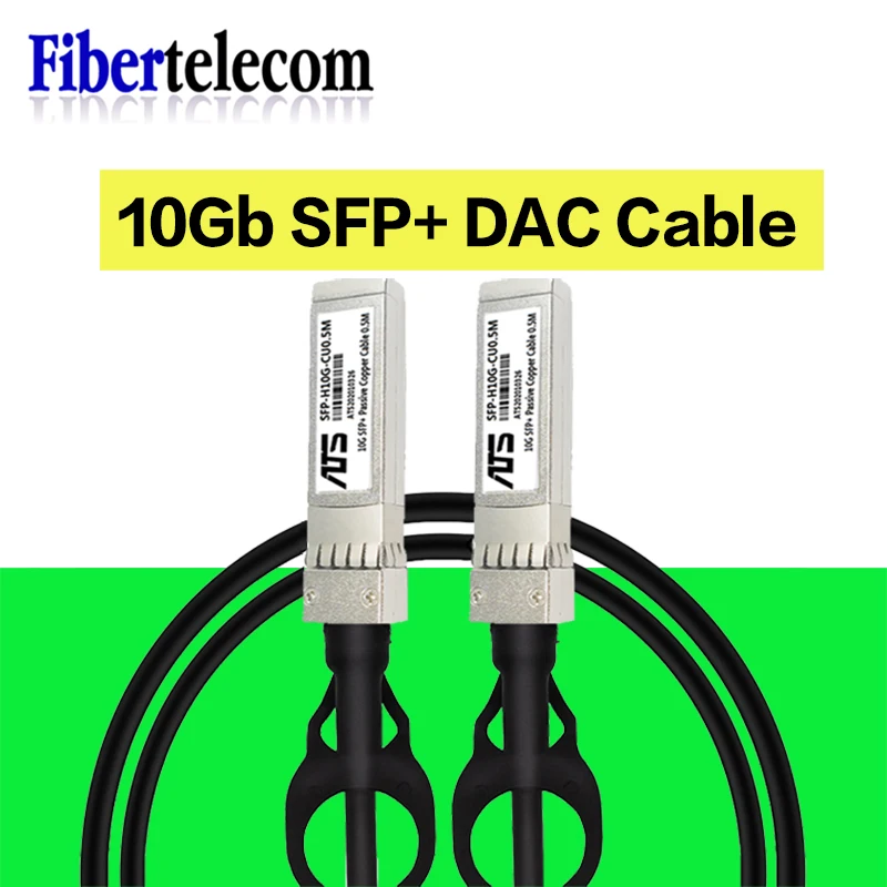 10g sfp + cabos de cobre passivos de fixação direta cabo dac cabo passivo de fixação direta 0.5-10m para interruptor cisco huawei mikrotik