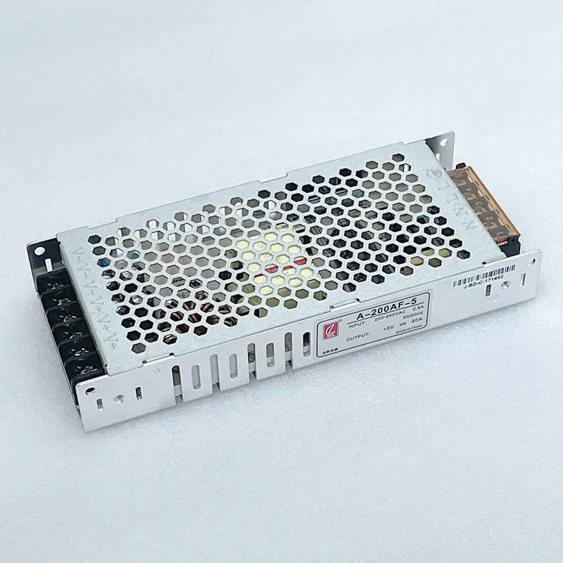 Alimentatore per segnaletica digitale a LED Display a LED per interni ed esterni 5V 40A 200W Schermo elettronico Alimentatore a colori 200/240V